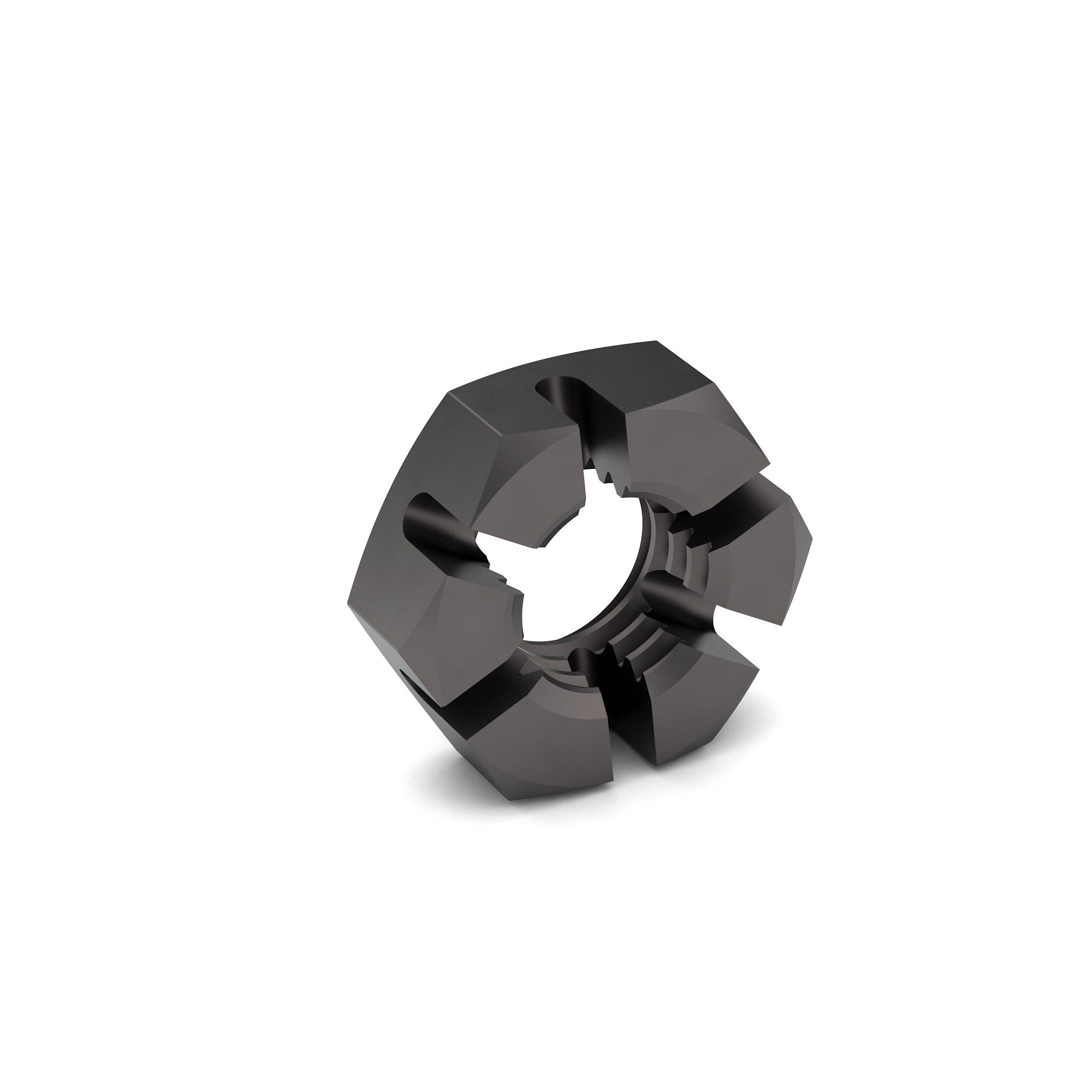 Slotted Hex Jam Nut