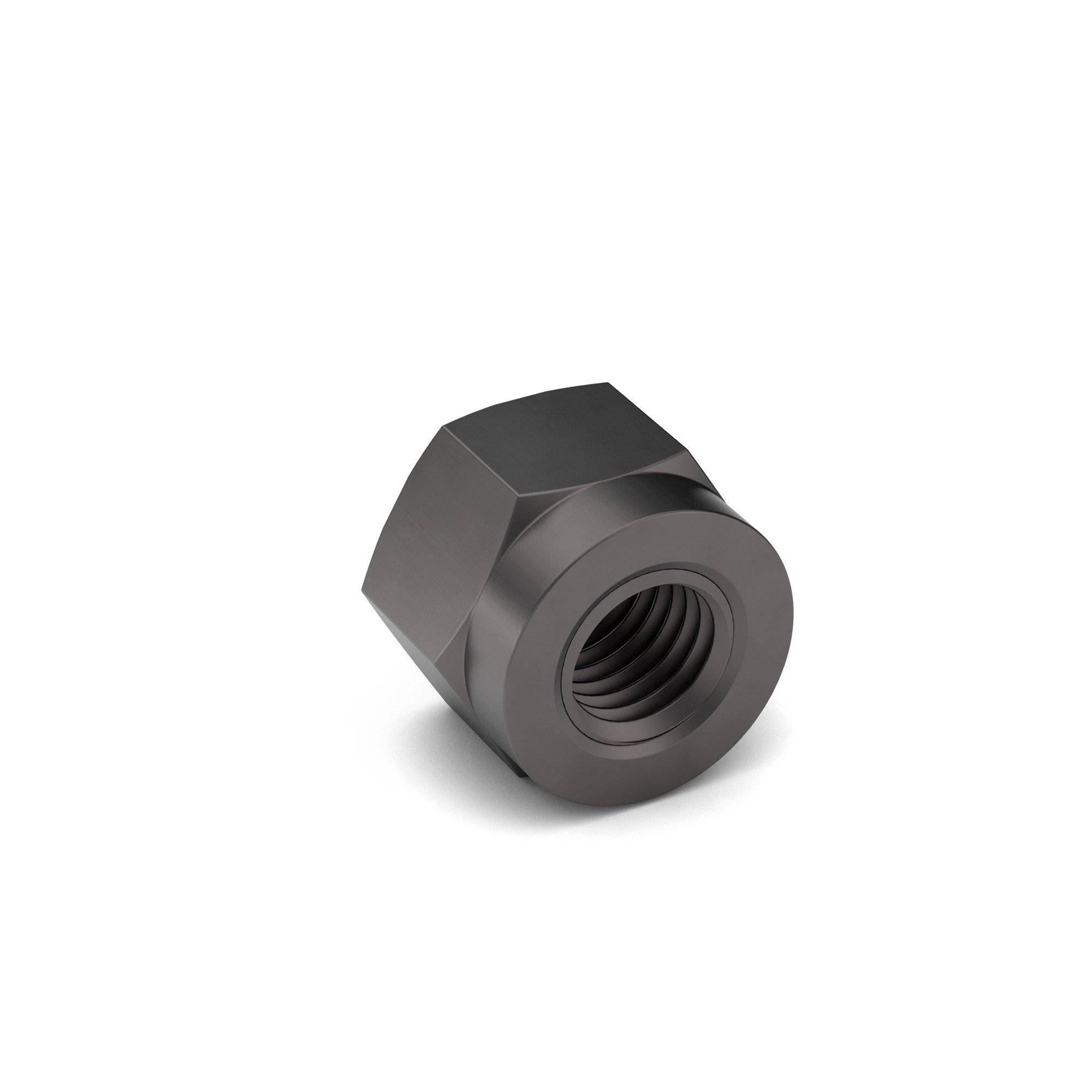 3/8-16 (UNC) A4 (316) Stainless Steel NE Nylon Insert Lock Nut